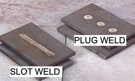 Plug and Slot Welds .
